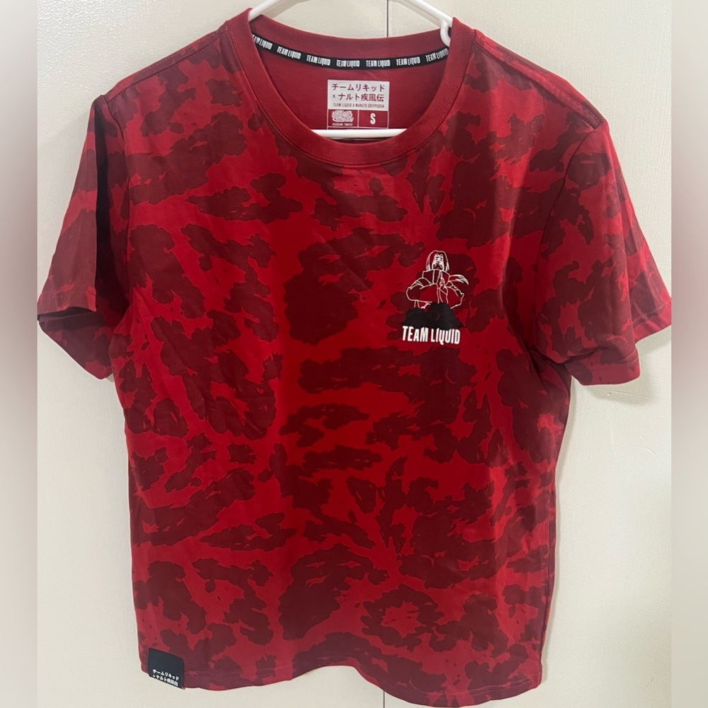 Team Liquid X Naruto Shippuden Akatsuki T-Shirt red Men’s S